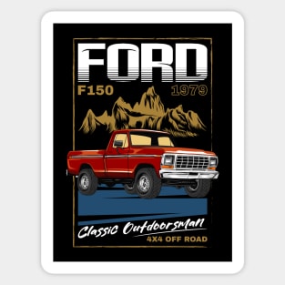 American F150 Pickup Car Sticker